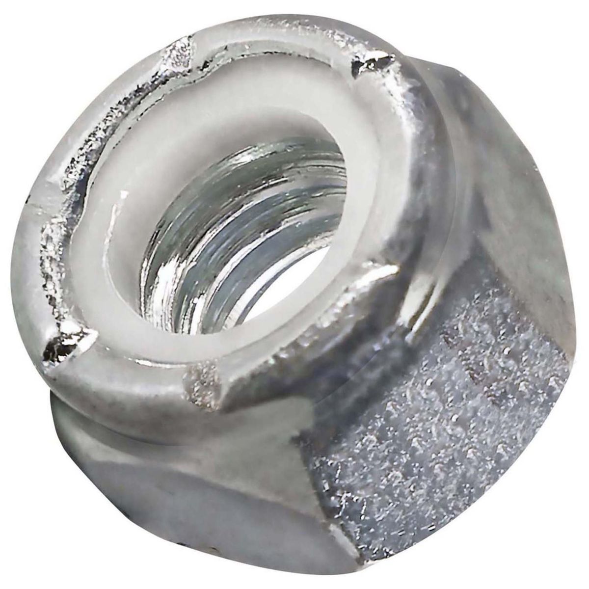 MAMUT - Tuerca Hexagonal Inoxidable con Seguro Nylon 1/2-13 1 unid.