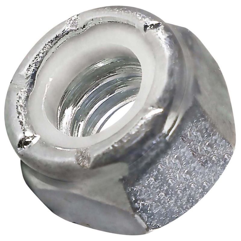 MAMUT - Tuerca Hexagonal Inoxidable con Seguro Nylon 1/2-13 1 unid.