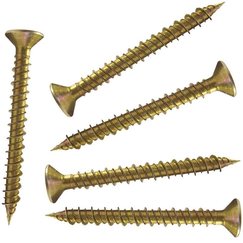 MAMUT - Tornillo Cabeza Plana Punta Fina Hilo 8 4.2x25 5 unid.