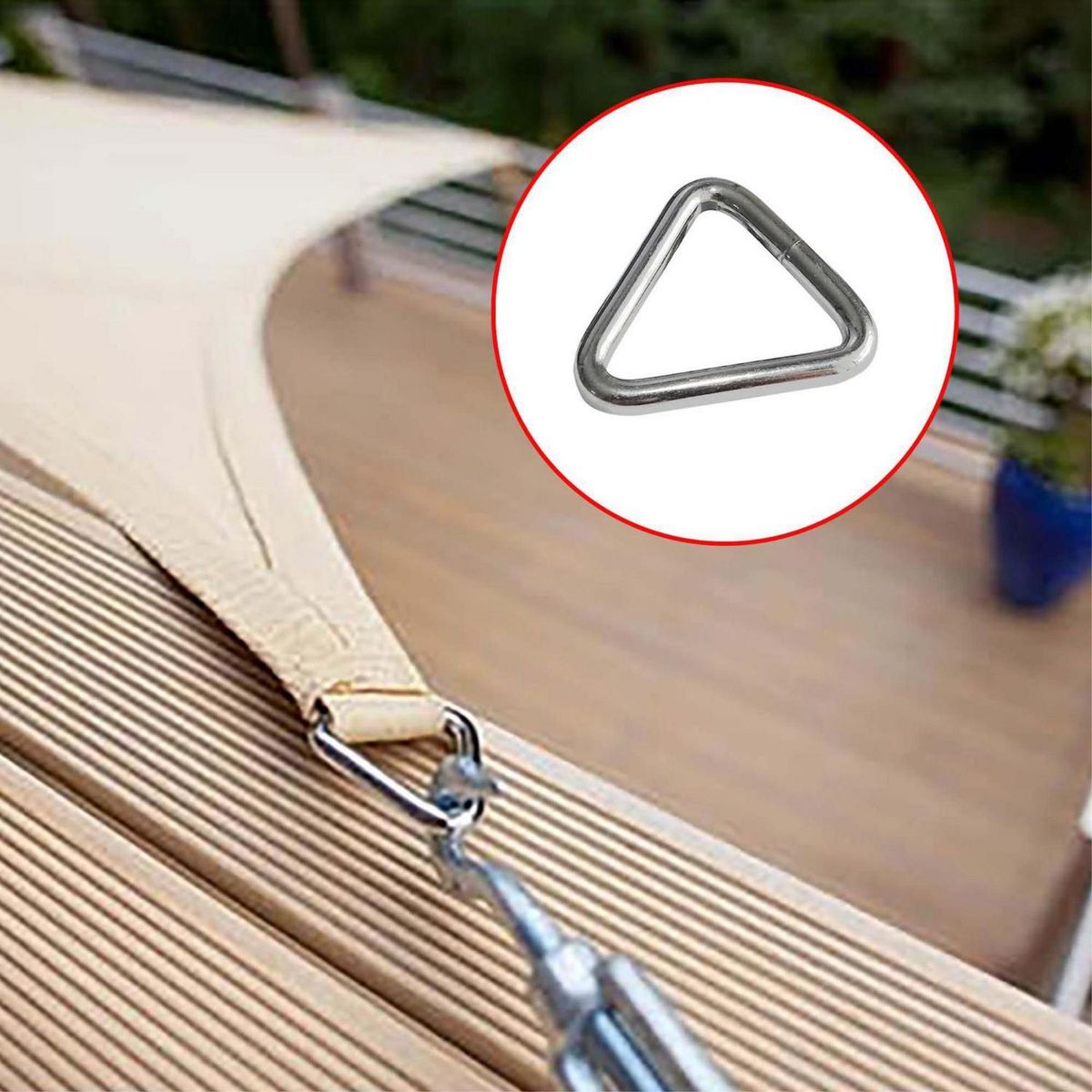 MAMUT - Anillo Triangular 6x50 2 unid.