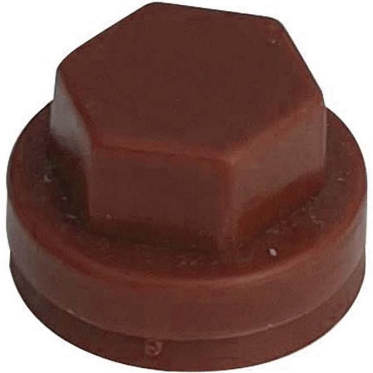 MAMUT - Gorro para Tornillo Hexagonal de HDPE 5/16 Rojo 4 unid.