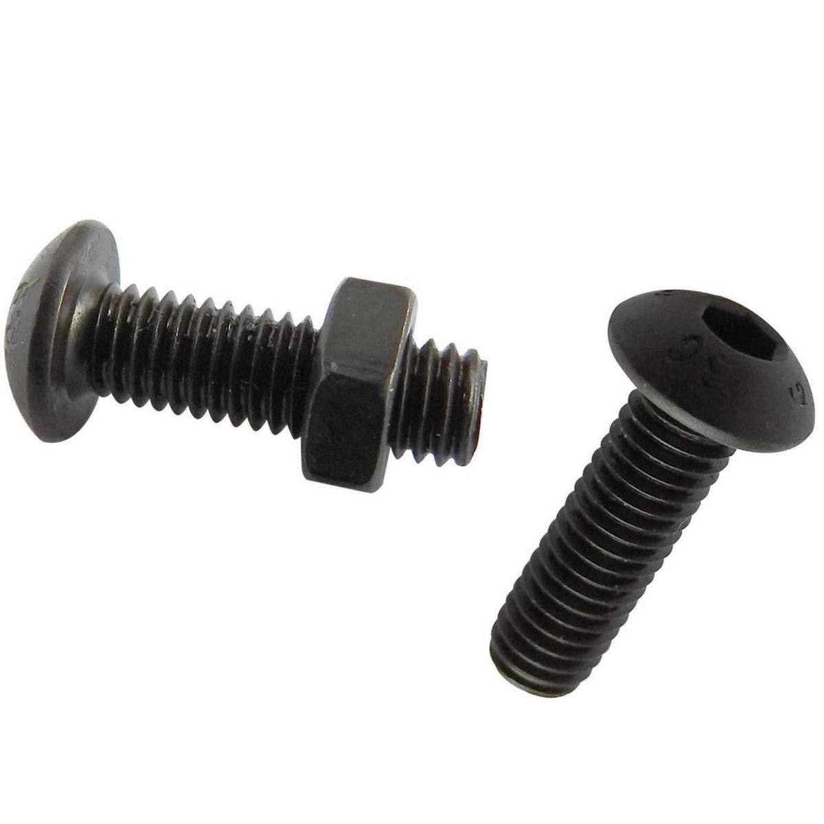 MAMUT - Perno Cabeza Botón M5x8 con Tuerca 2 unid