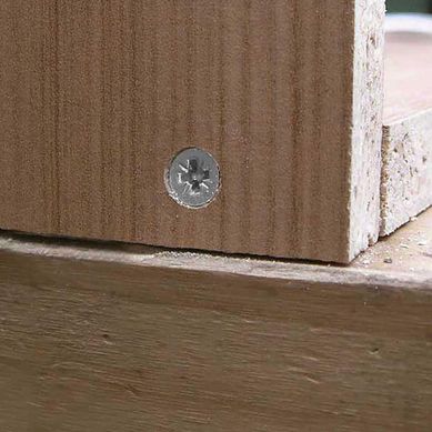 Tornillo para Madera Aglomerada 8 - 40 -x50 4 unid