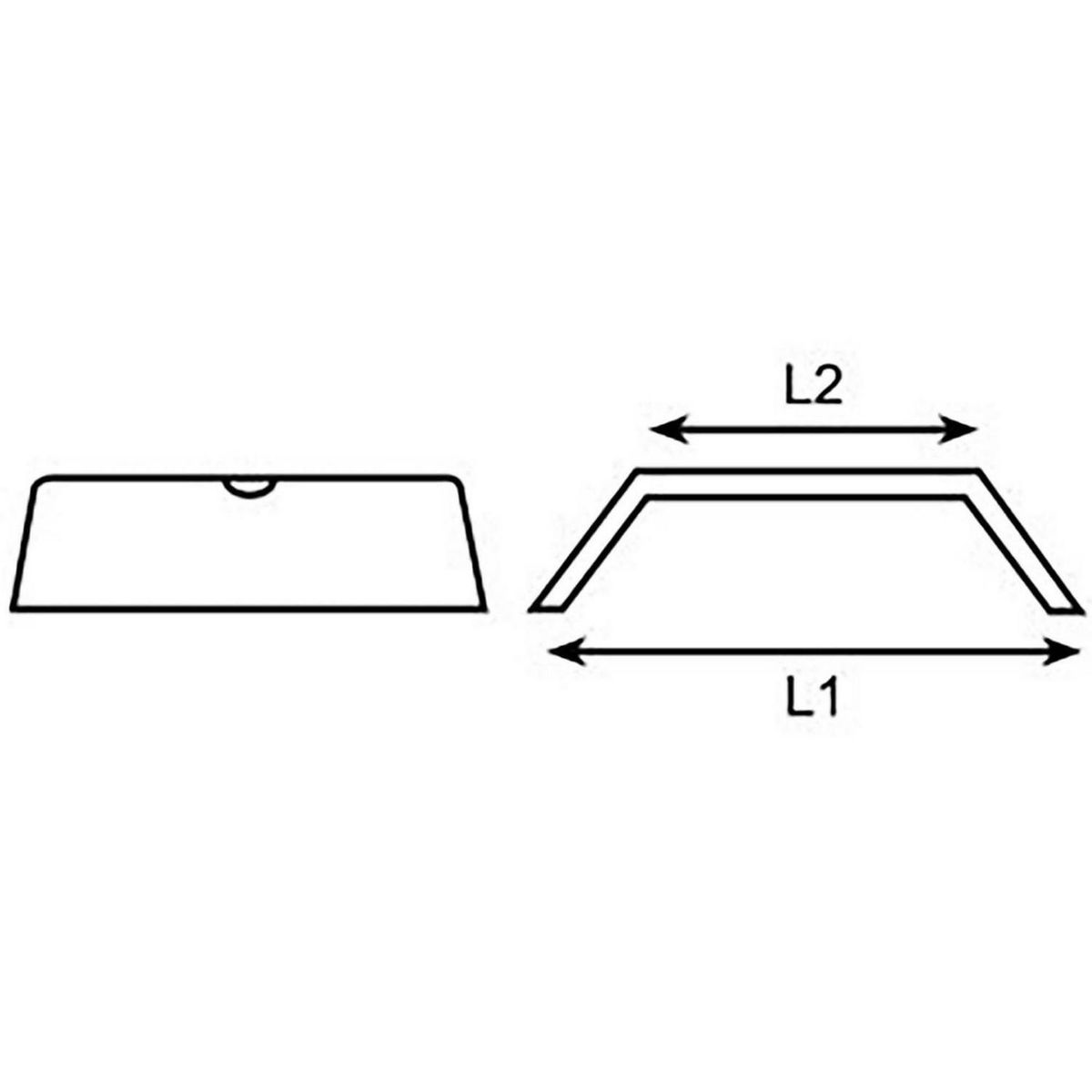 MAMUT - Arandela Tipo K-35 Acero y EPDM 6.5 blan 4 unid.
