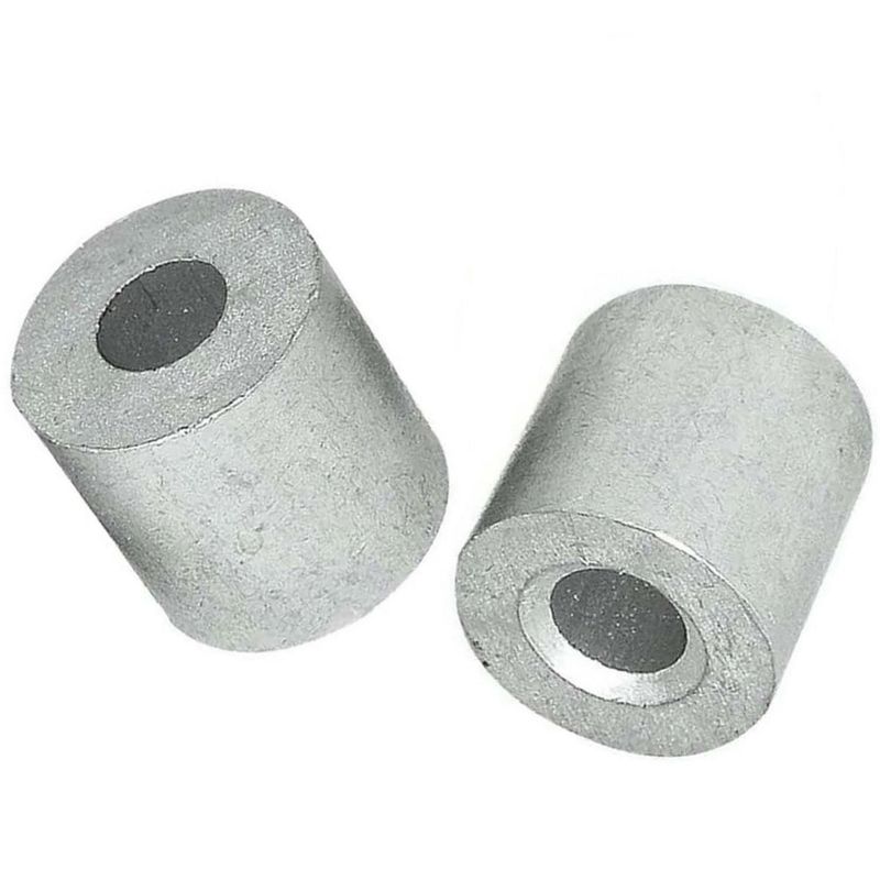 MAMUT - Tope de Aluminio para Cable 3/8 2 unid.