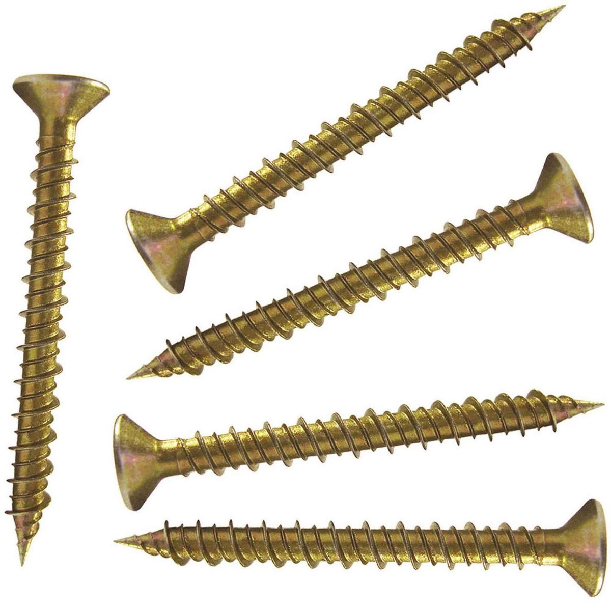 MAMUT - Tornillo Cabeza Plana Punta Fina Hilo 7 3.9x38 5 unid.