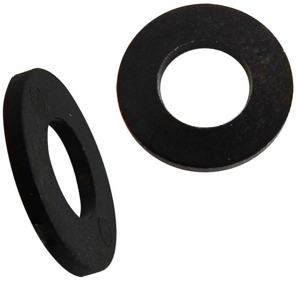 MAMUT - Arandela de Nylon Negro 1/4 M6 4 unid.