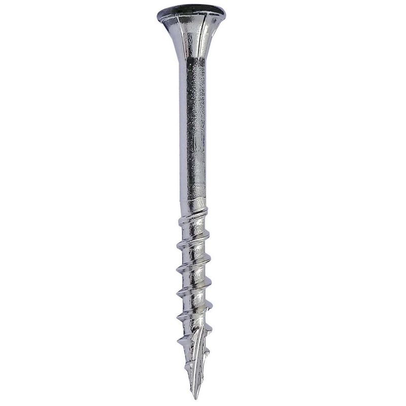 MAMUT - Tornillo Fachada Cabeza Plana Inoxidable 44 Negrox45 5 unid