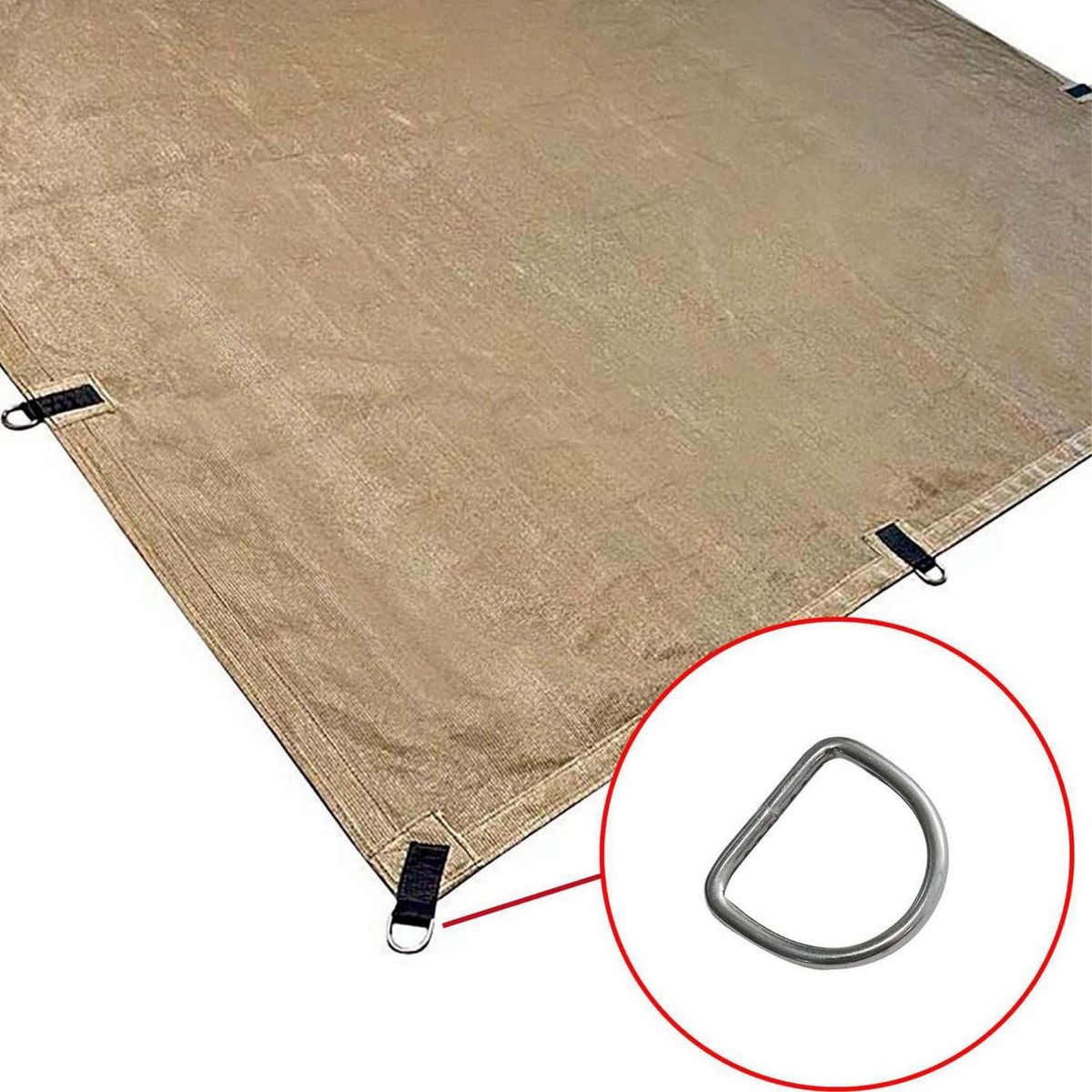 MAMUT - Media Argolla Tipo D 5x40 2 unid.