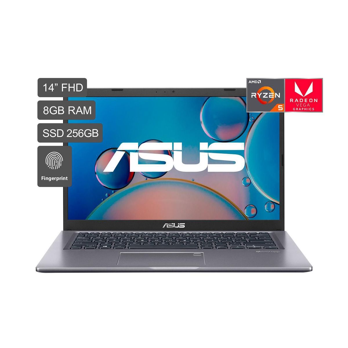 ASUS - Laptop Ryzen 5 14" 8GB 256GB M415DA-EB931W