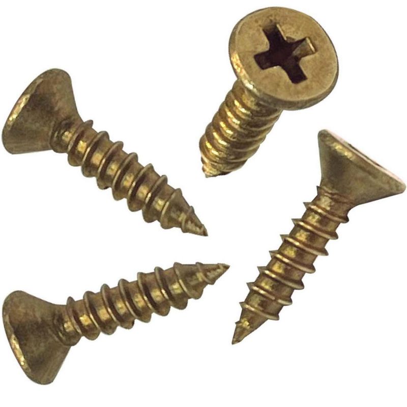 MAMUT - Tornillo para Madera Punta Broca 5x5/8 4 unid