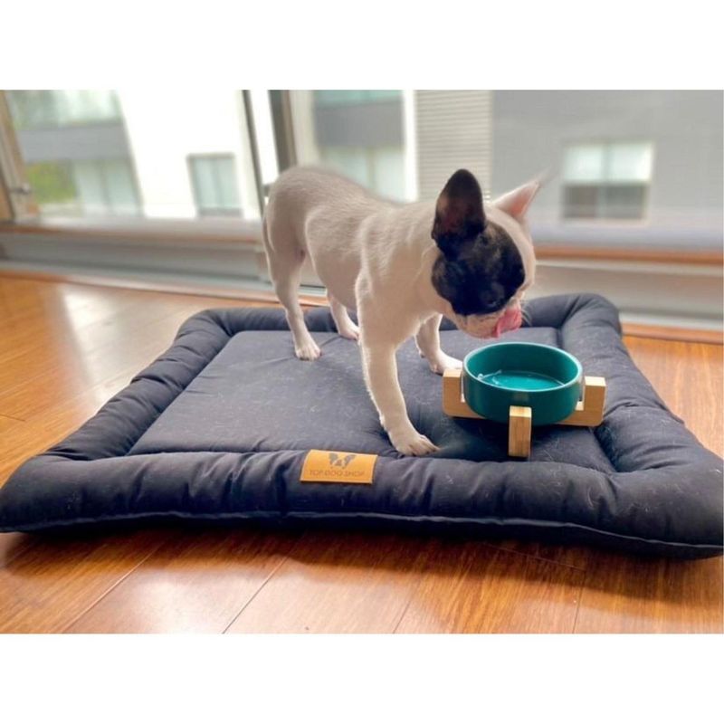  - Cama para Perro Flat Negro Talla XL