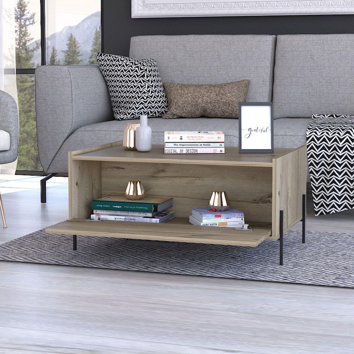 TUHOME - Mesa de Centro Shanghai