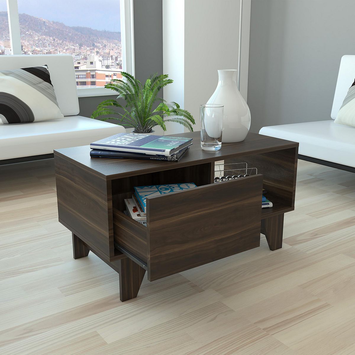 TUHOME - Mesa de Centro Portanova