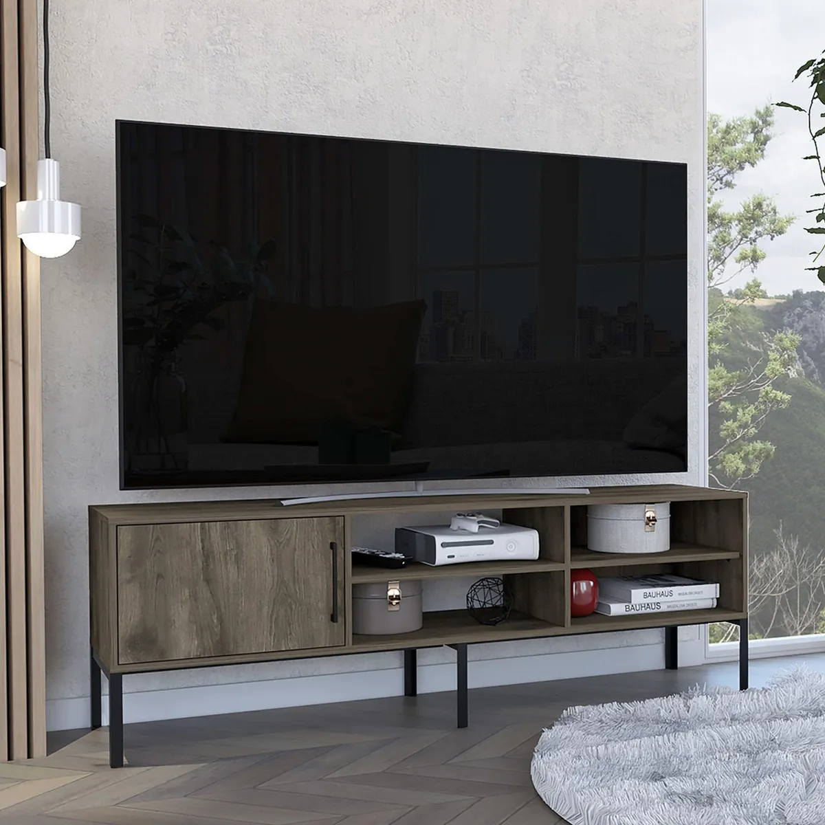 TUHOME - Mesa de TV Soho 65"
