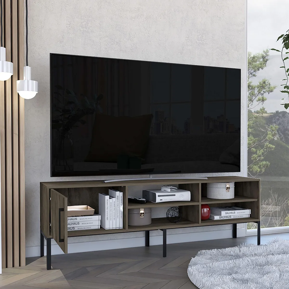 TUHOME - Mesa de TV Soho 65"