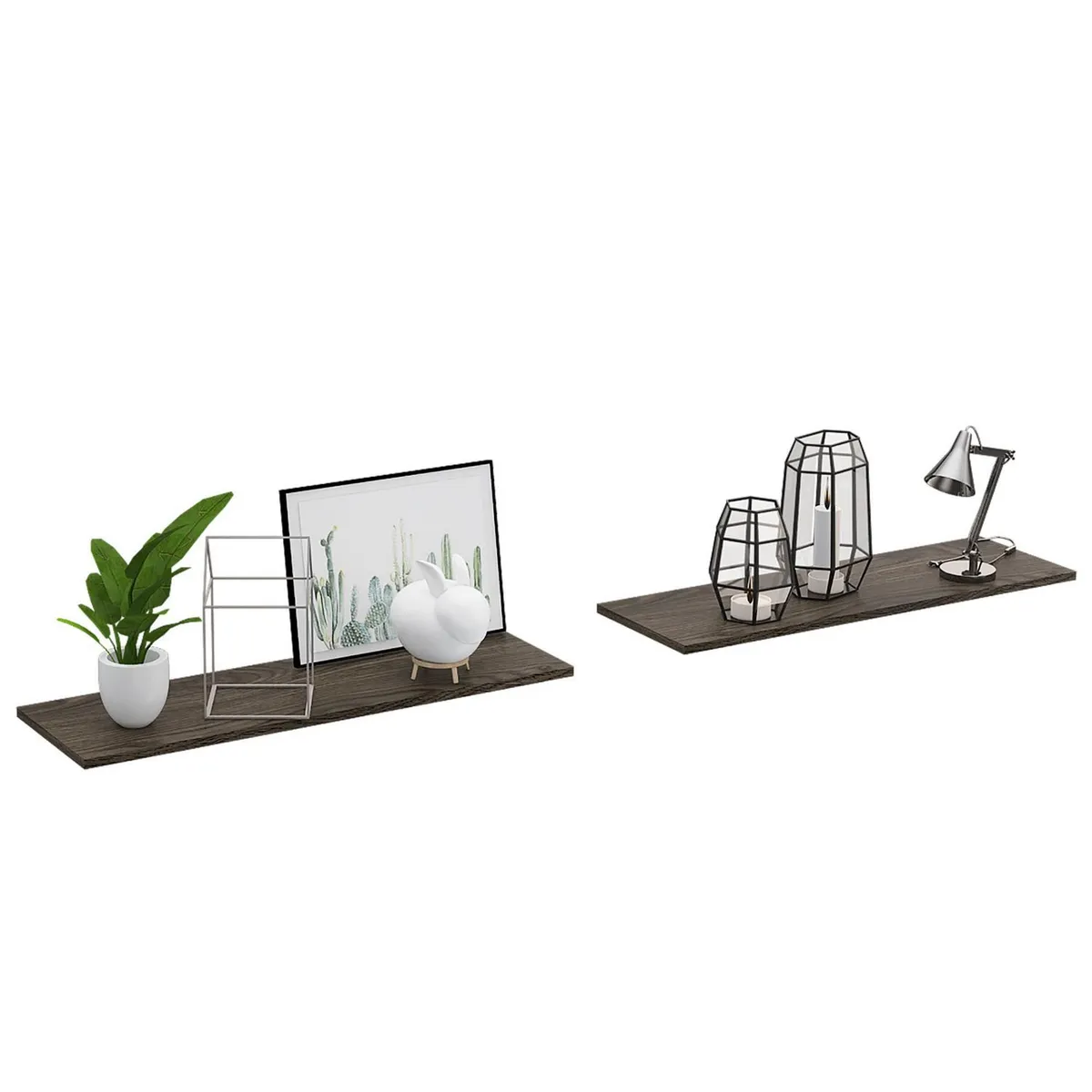 TUHOME - Repisa Cincinatti Wall Z-160 Coñac