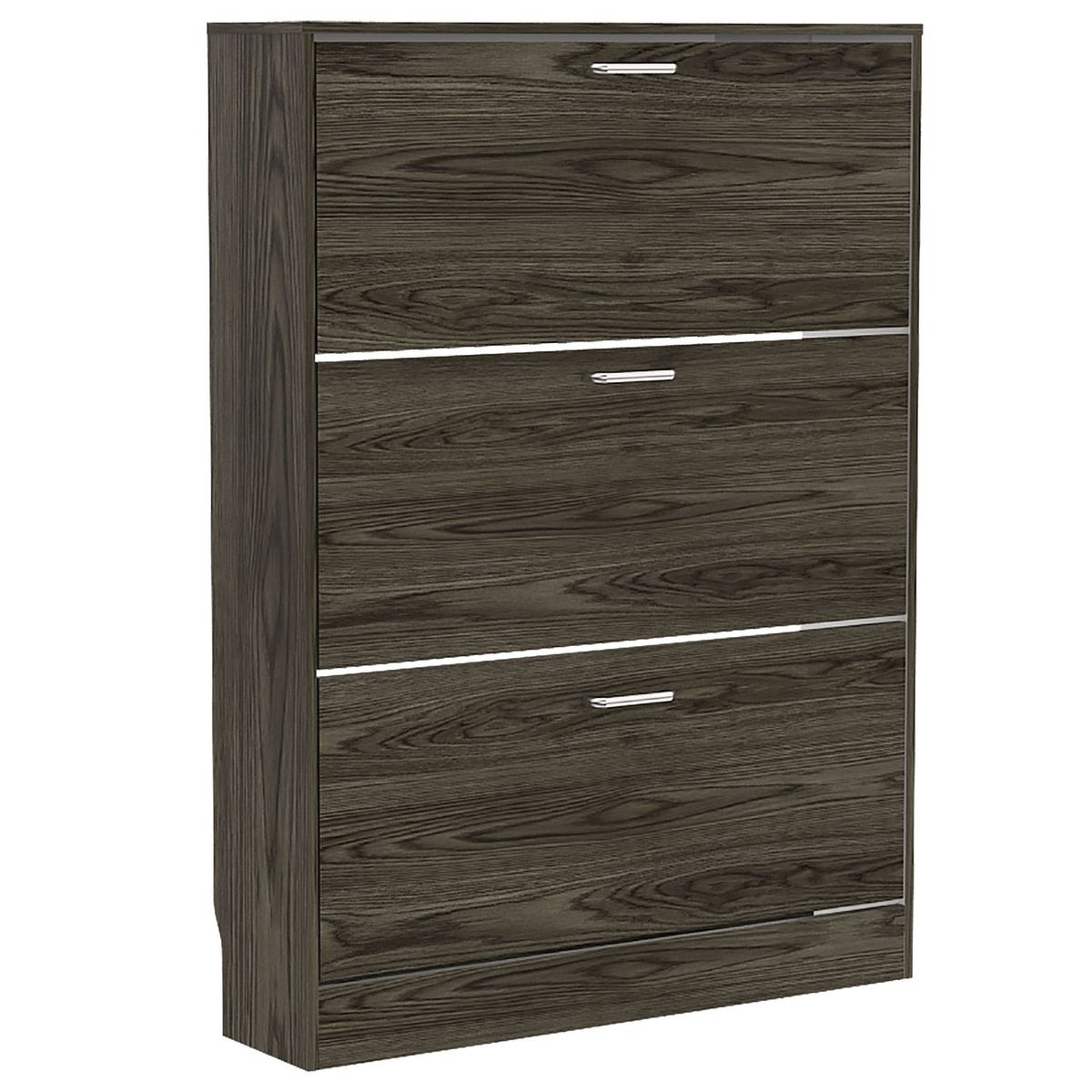 TUHOME - Zapatero Z-94 18 Pares Coñac/Blanco