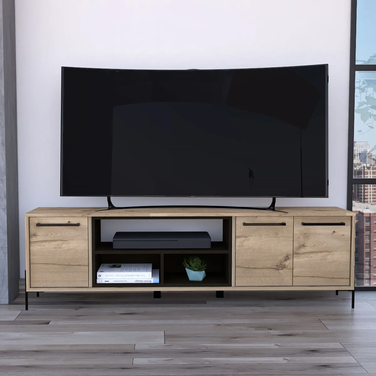 TUHOME - Mesa de TV 65" Shanghai