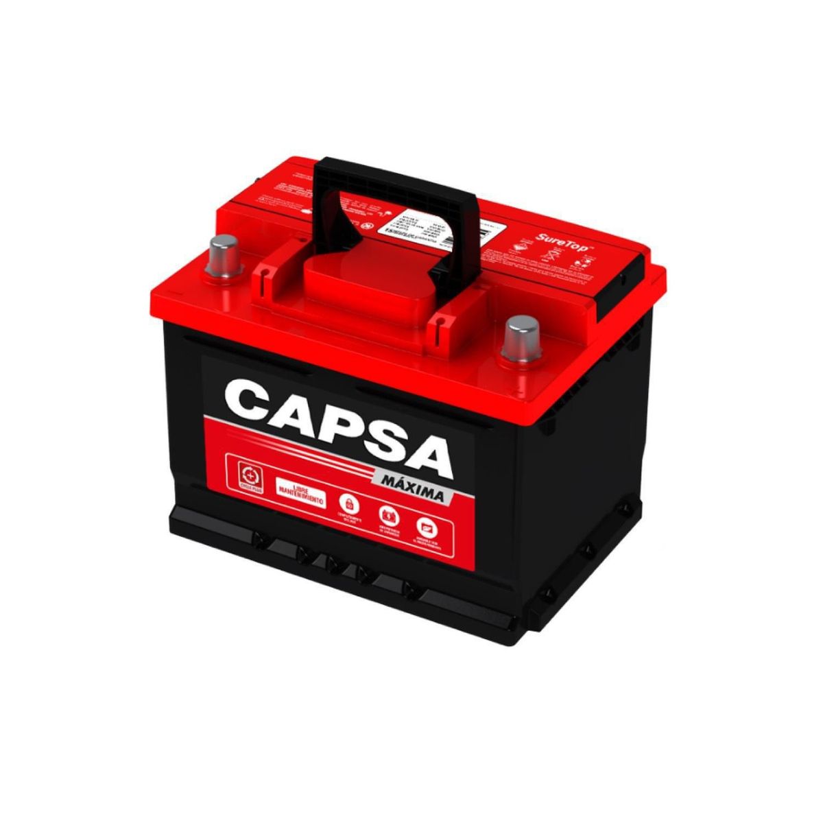 CAPSA - Batería Capsa 42Imx 930 | 550 Cca (-18°C) | 13 Placas | Borne Grueso