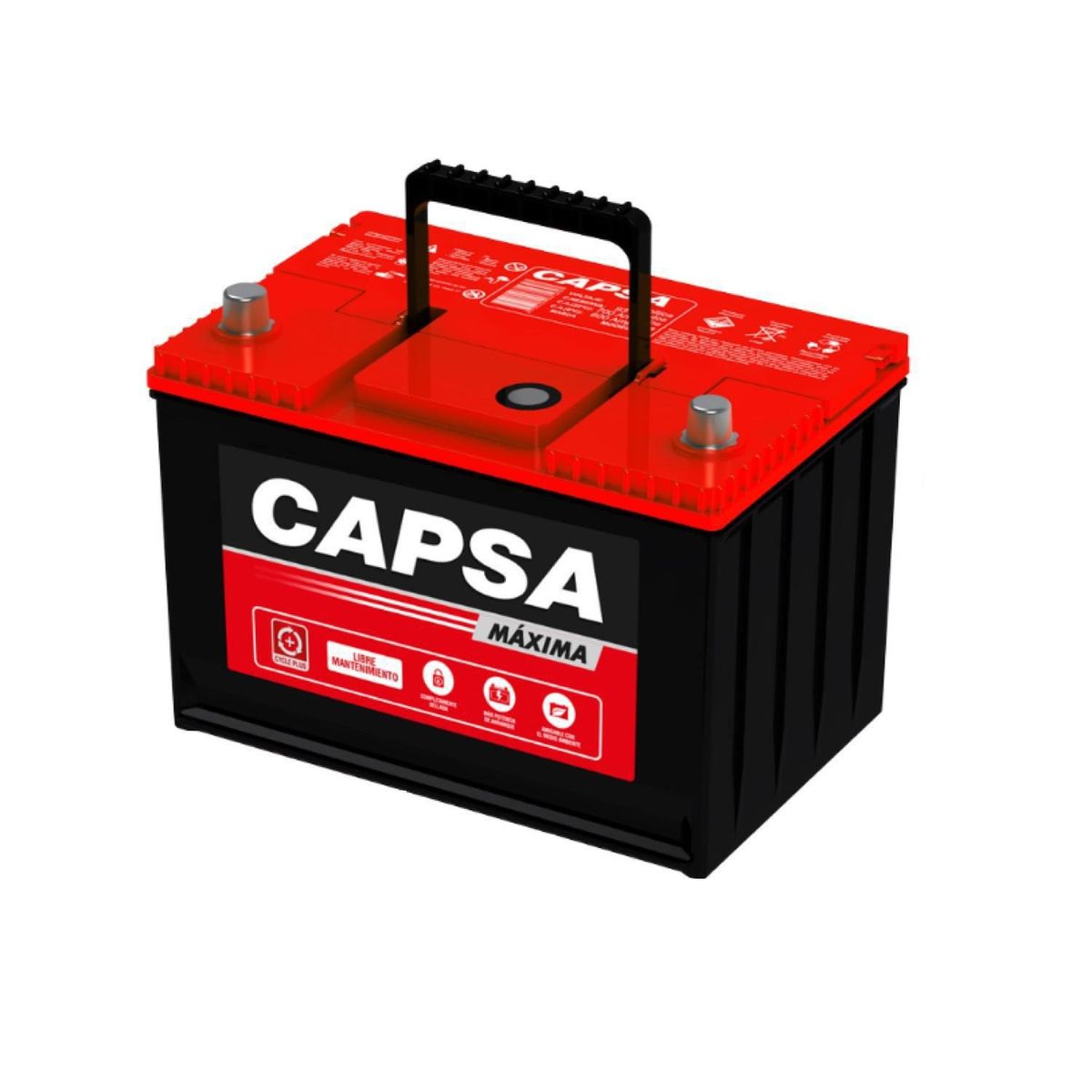CAPSA - Batería Capsa 24Rmx 1100 | 690 Cca (-18°C) | 13 Placas | Borne Grueso