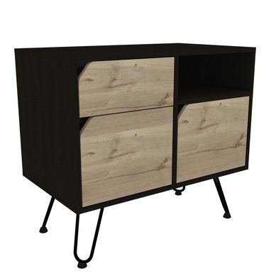 Archivador Stamford Negro/Duna