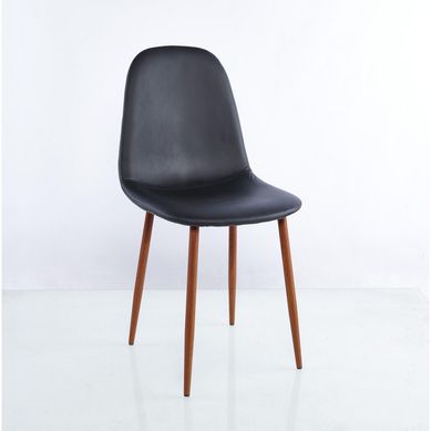 Silla Concept Tapiz Negro/Caf Oscuro