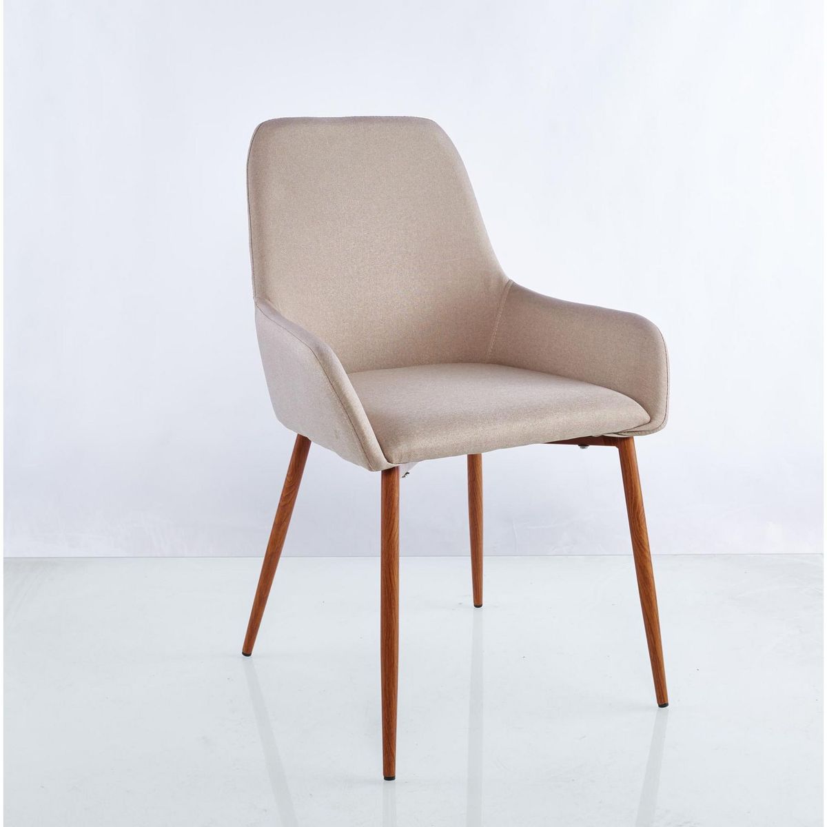 TUHOME - Silla Sitial Concept Café Claro/Café Oscuro