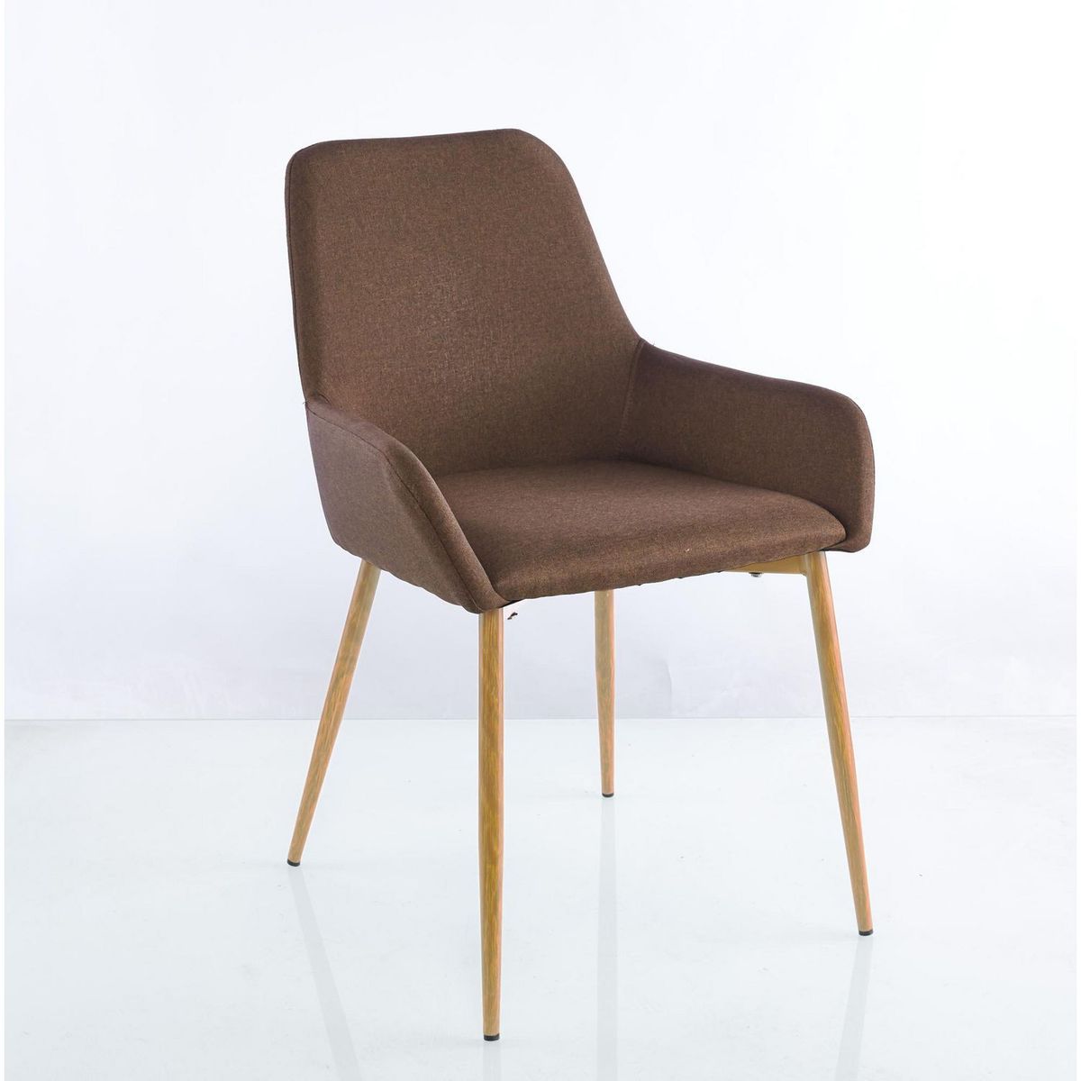 TUHOME - Silla Sitial Concept Café Oscuro