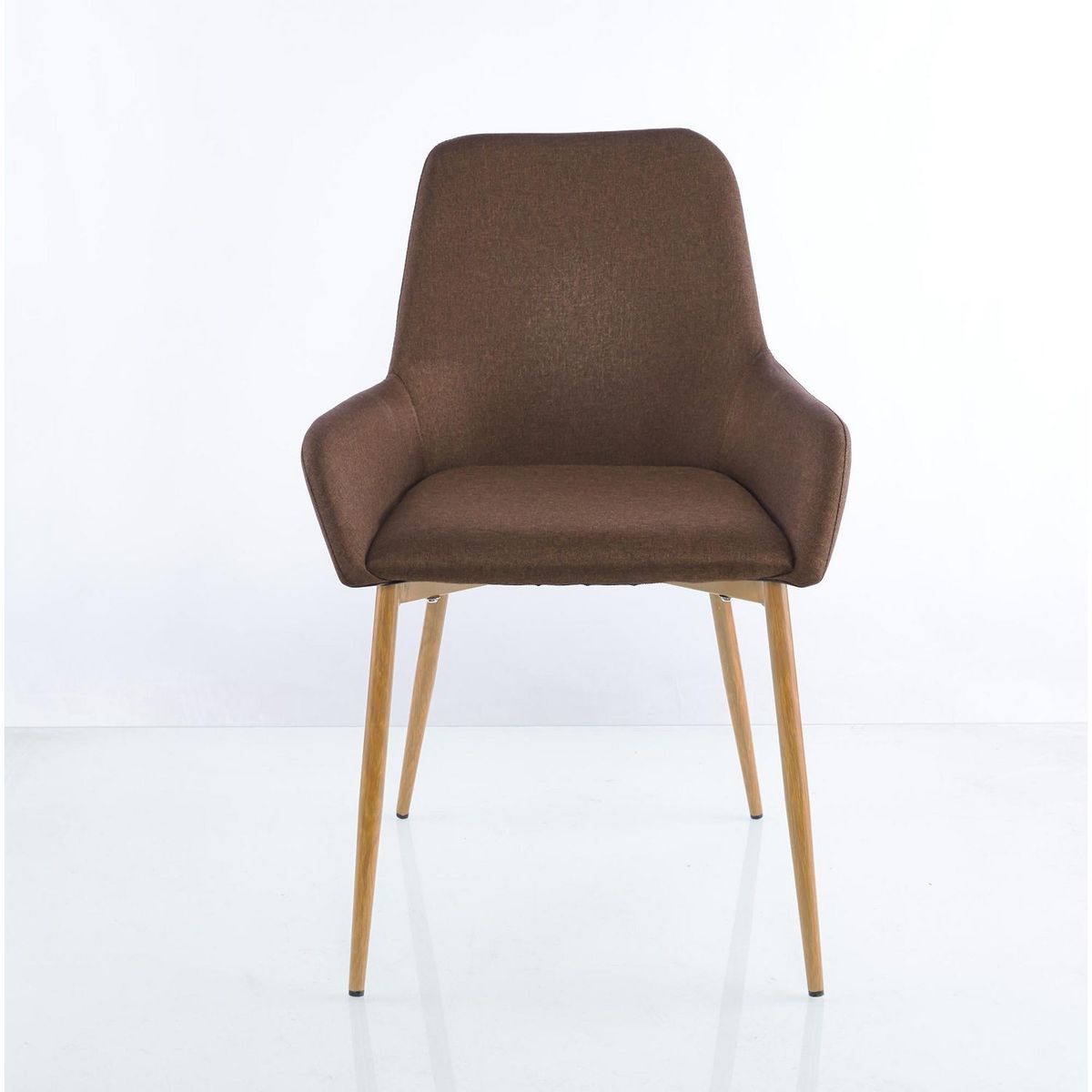 TUHOME - Silla Sitial Concept Café Oscuro