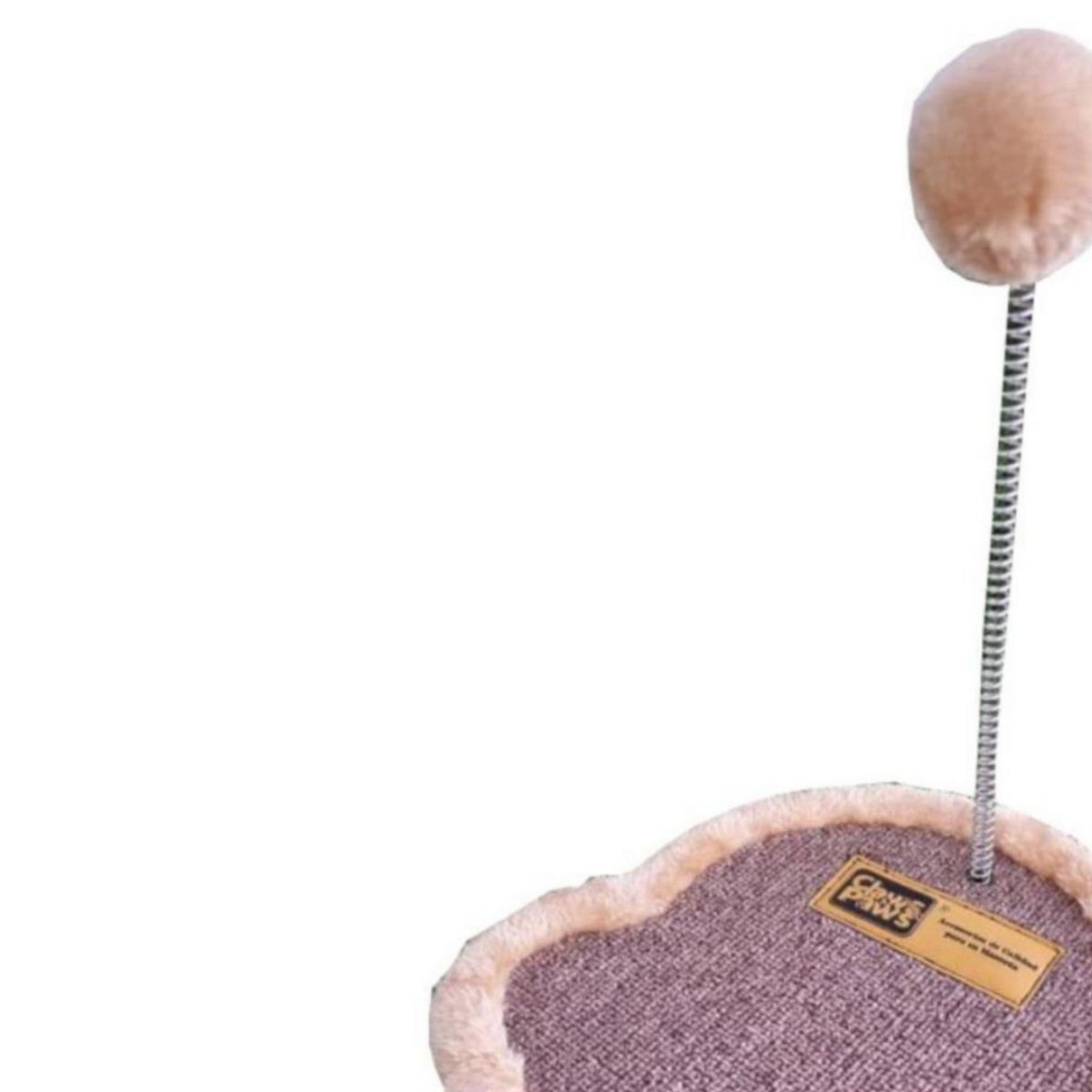 CLAWS & PAWS - Rascador Piso para Gato Beige 20x20x20cm