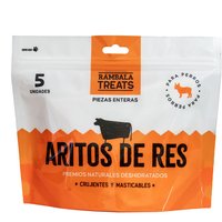 Rambala Adultos Snack para Perros Aritos de Res x 5 unidades