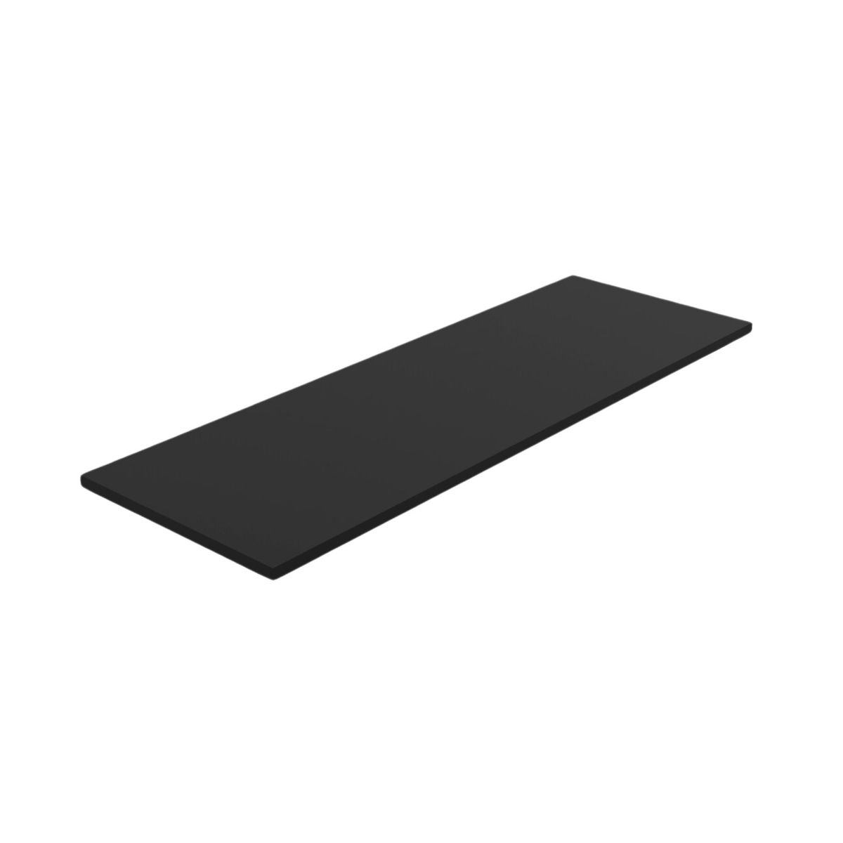 LUCANAS FURNITURE - Repisa de Melamina 30x90cm Negro