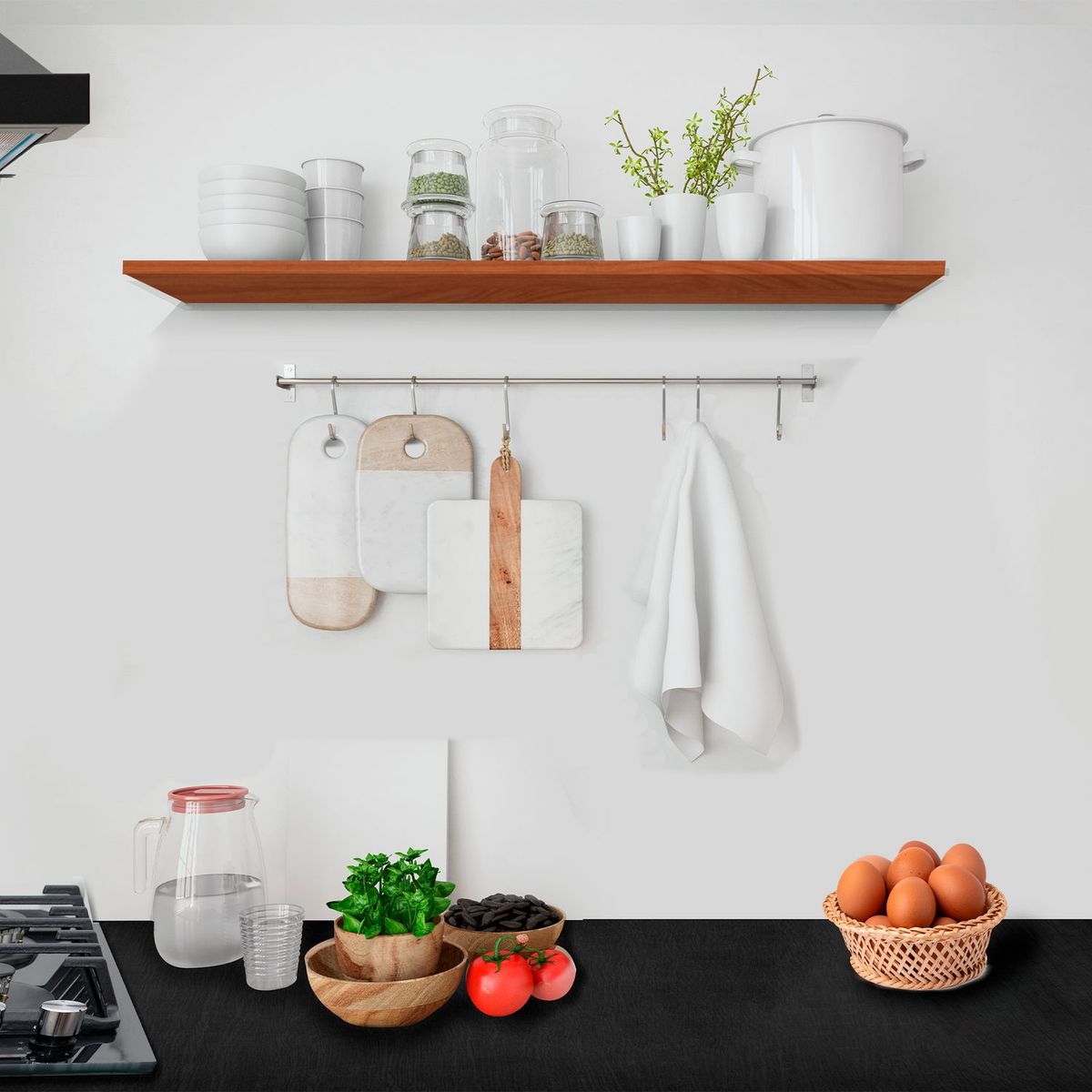 LUCANAS FURNITURE - Repisa 120x30cm Cerezo