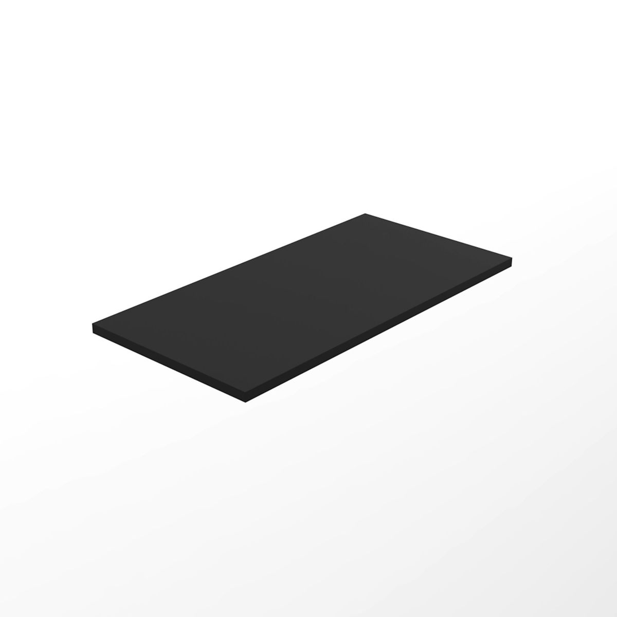 LUCANAS FURNITURE - Repisa de Melamina 60x30cm Negro