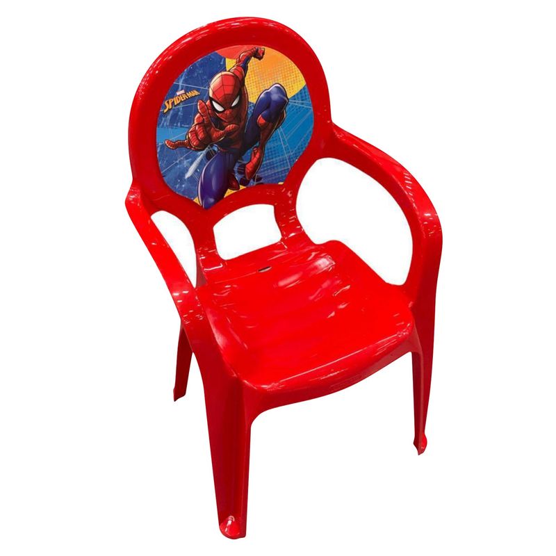 DURAPLAST - Silla de Plástico para Niños Spiderman
