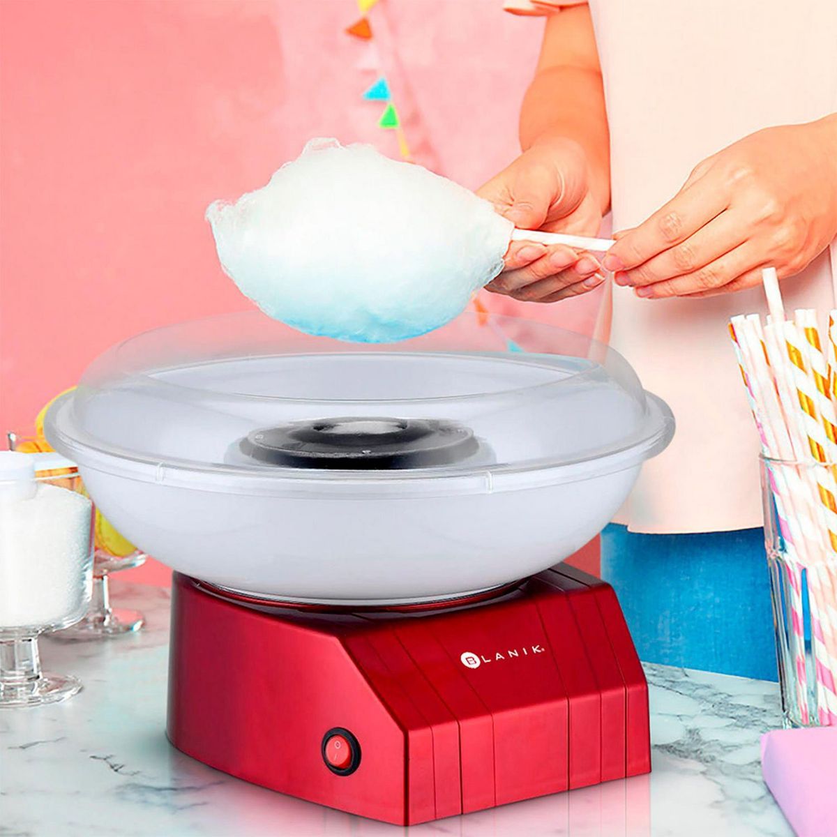 BLANIK - Máquina para hacer Algodón de Azúcar BMAA022