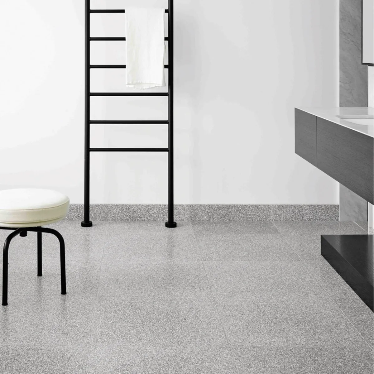  - Baldosa Terrazo Gris Claro Lisos 30x30cm