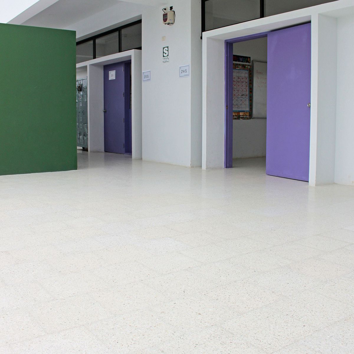  - Baldosa Terrazo Blanco Onix Lisos 30x30cm