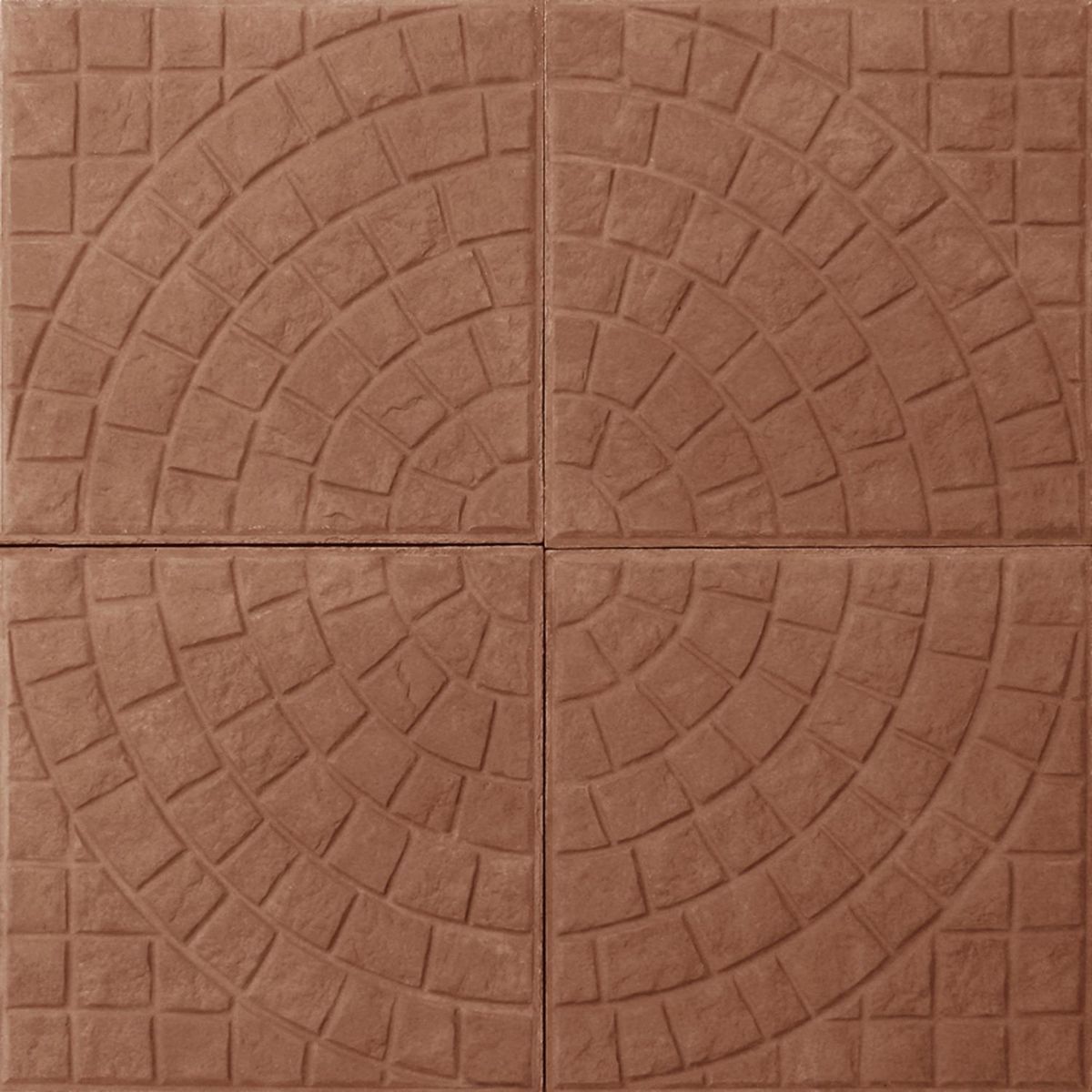  - Loseta Rosseta Rústico Rojo 40x40cm