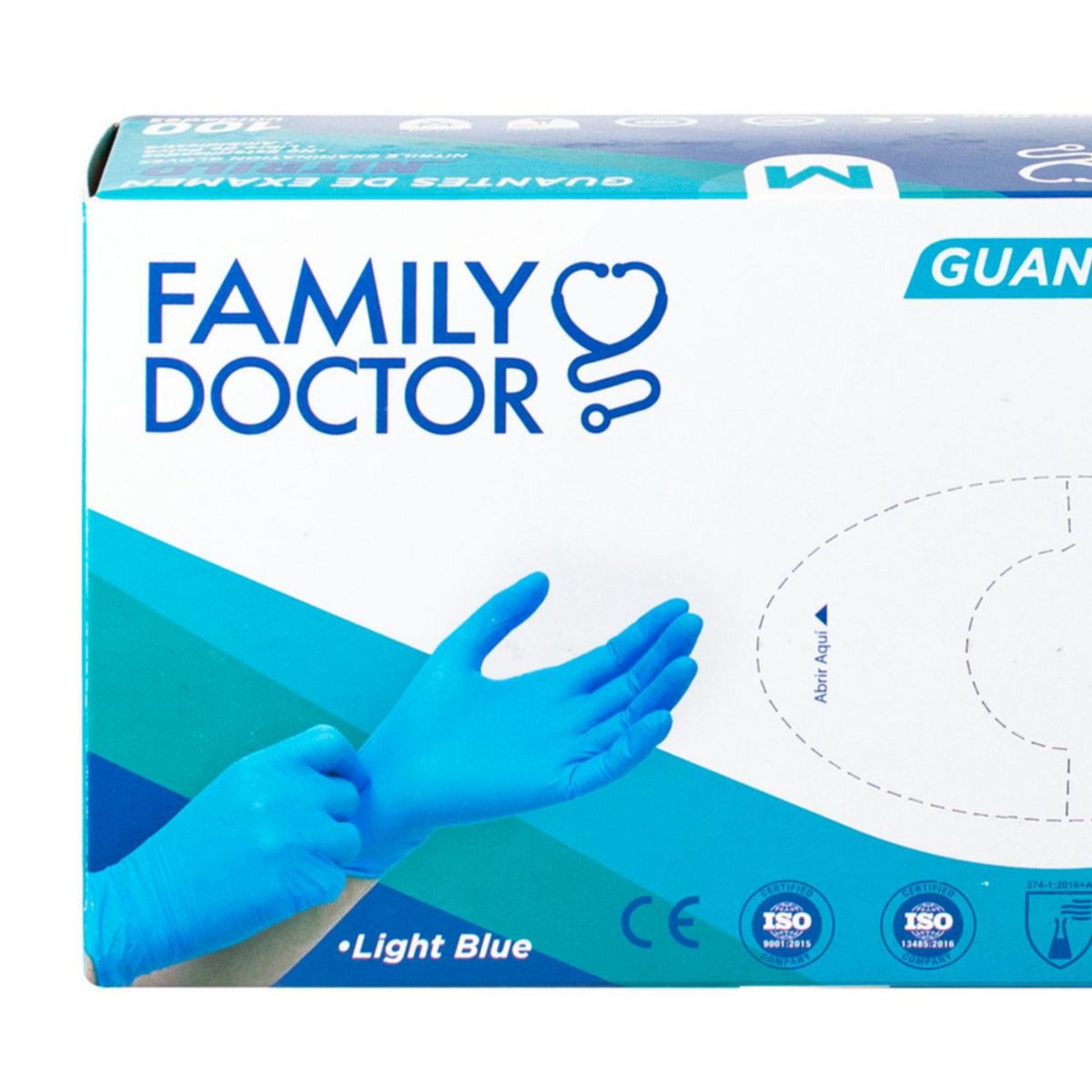 SC JOHNSON - Guantes de Nitrilo Talla M 100 unidades