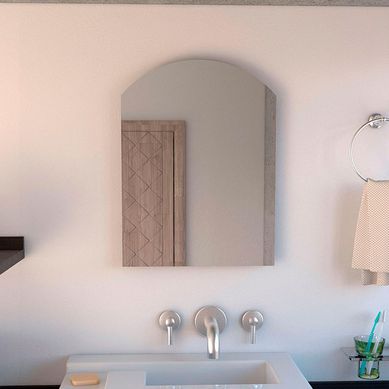 Espejo de Ba�o Rectangular con Ovalo Affi