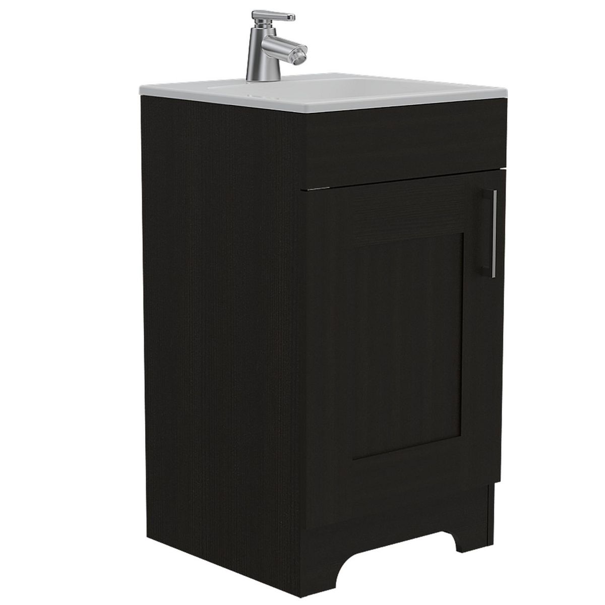 TUHOME - Mueble de Baño Vanitorio Barcelona Wengue