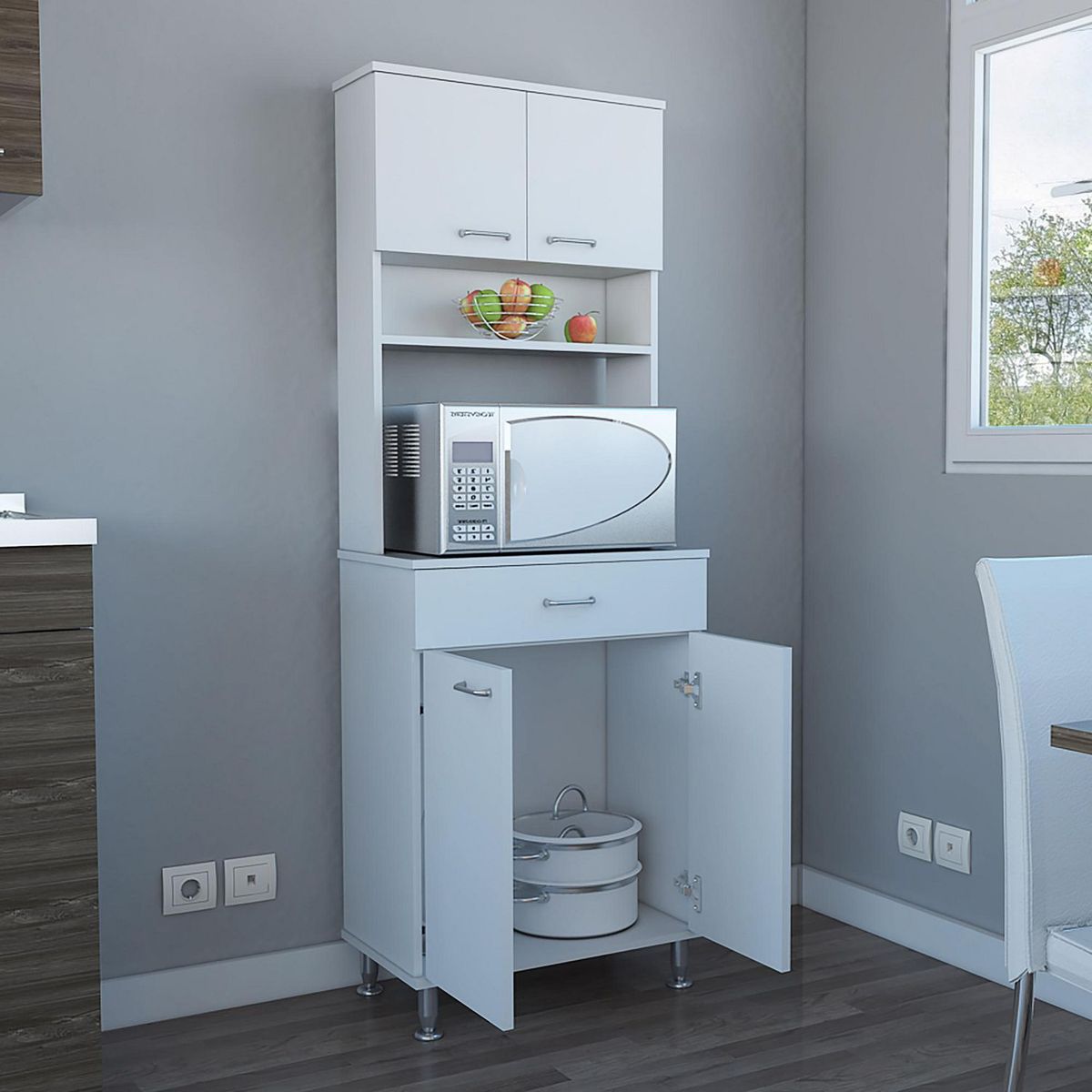 TUHOME - Mueble de cocina kitchen 60 - BLANCO
