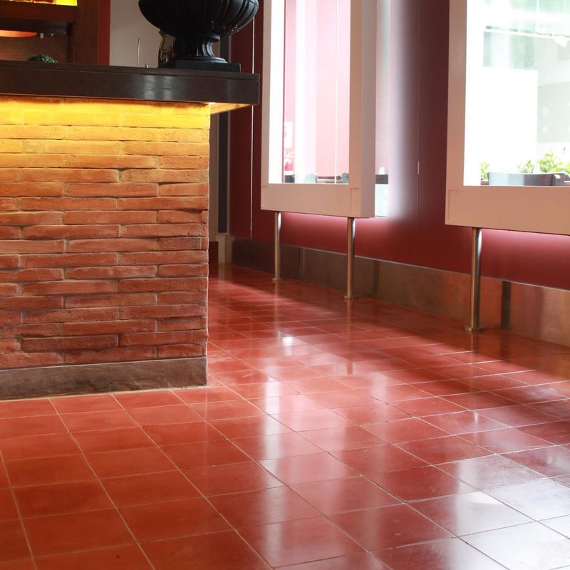  - Mosaico Empastado Terracota 20x20cm