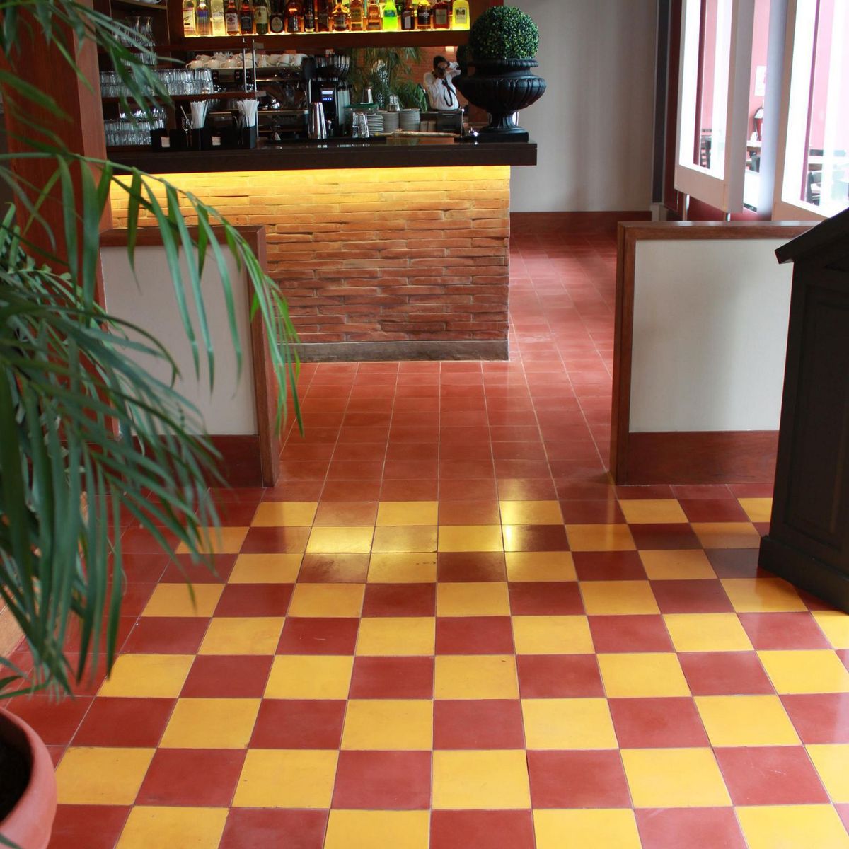  - Mosaico Empastado Terracota 20x20cm