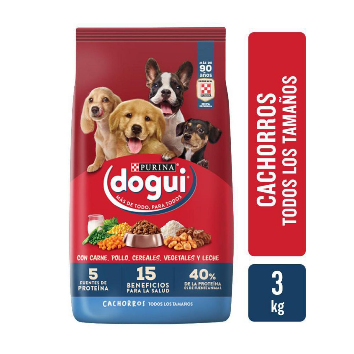PURINA - Dogui Cachorros Alimento Seco para Perros 3kg