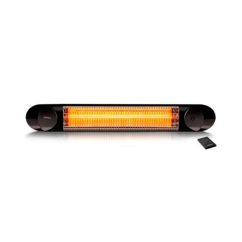 VEITO - Calefactor Inmediato Veito 2500W 8m2 Blade S Negro