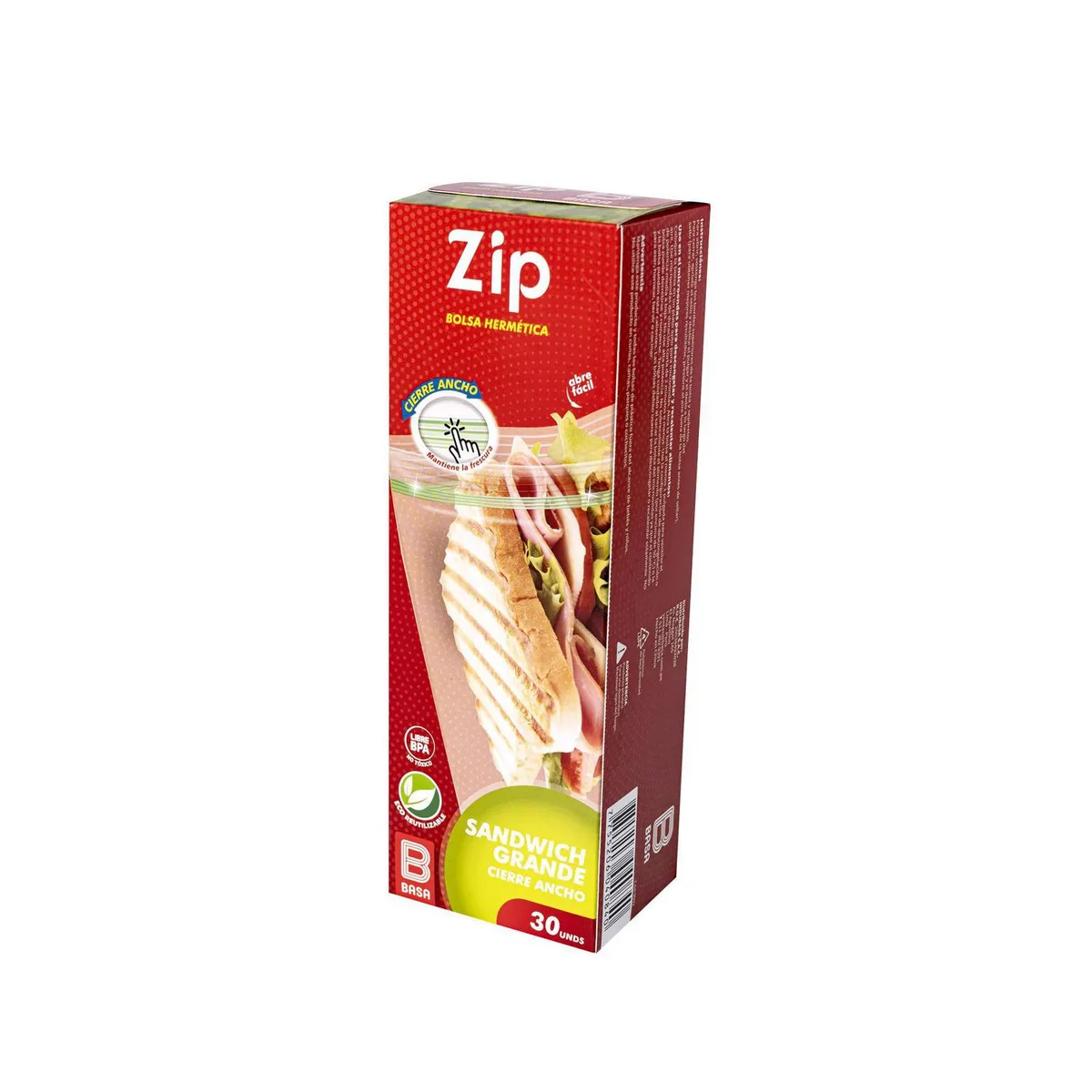 BASA - Bolsa Hermética Cierre Ancho-L