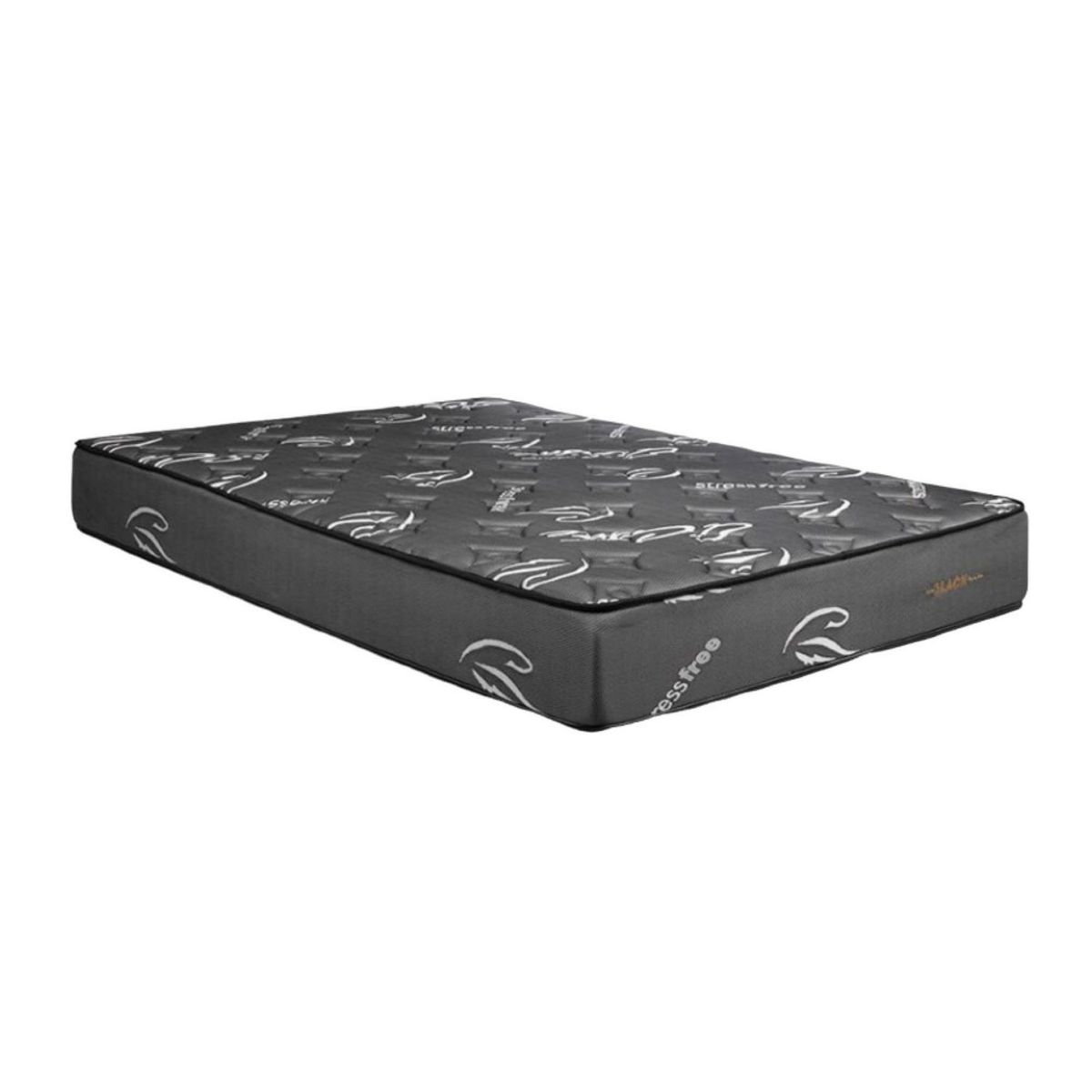 EL CISNE - Colchón El Cisne Pocket Black 2 Plazas + 2 Almohadas